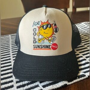 Coca-Cola Ice Cold Sunshine Trucker Hat